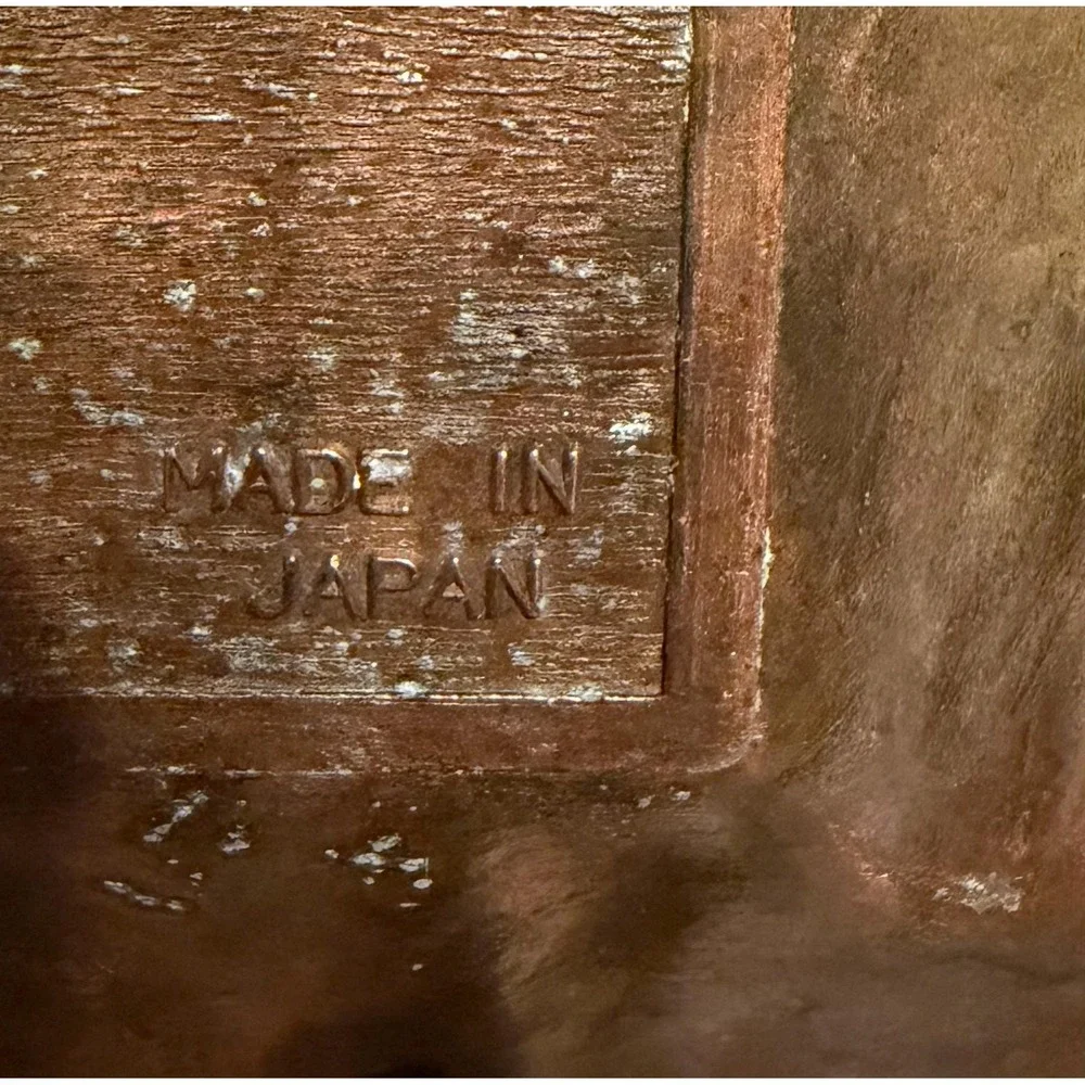 Vintage 6.5x4.75 Inch Copper Souvenir Tray, Late 20th Century Wyoming